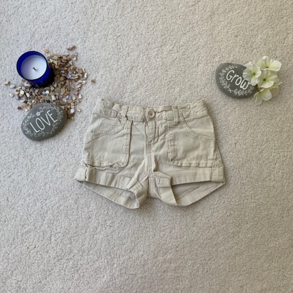 Freestyle Revolution Kids Tan Cargo Jean Shorts